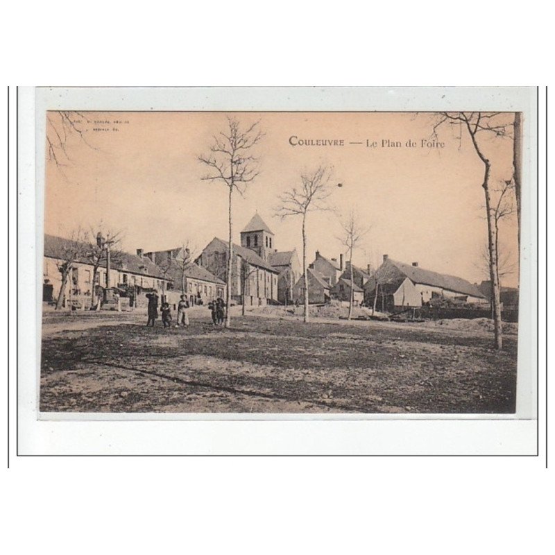 COULEUVRE - Le Plan de Foire  - très bon état