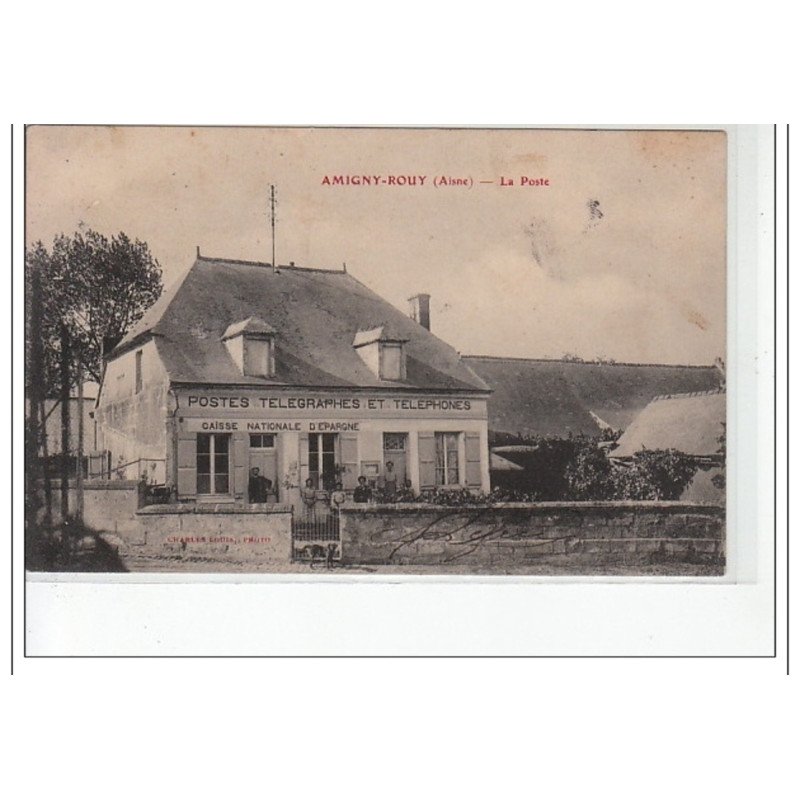 AMIGNY-ROUY - La Poste - très bon état