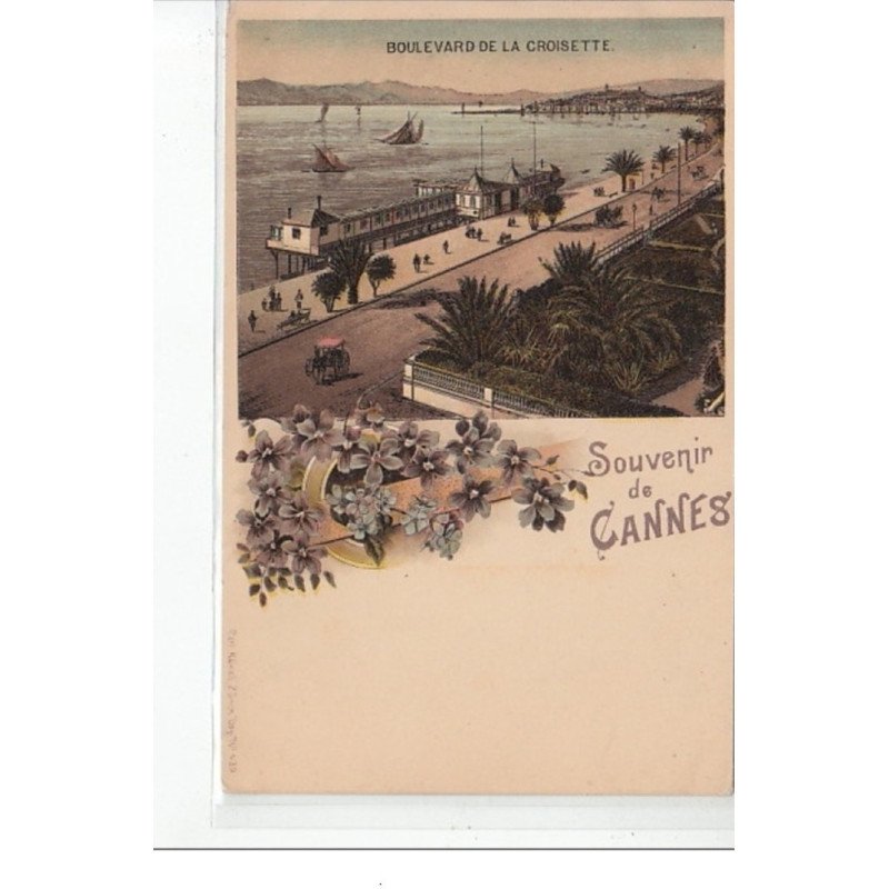 CANNES - Souvenir de Cannes - très bon état