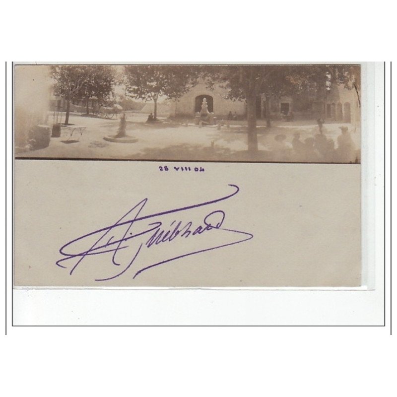 SAINT VALLIER DE THIEY - CARTE PHOTO - très bon état