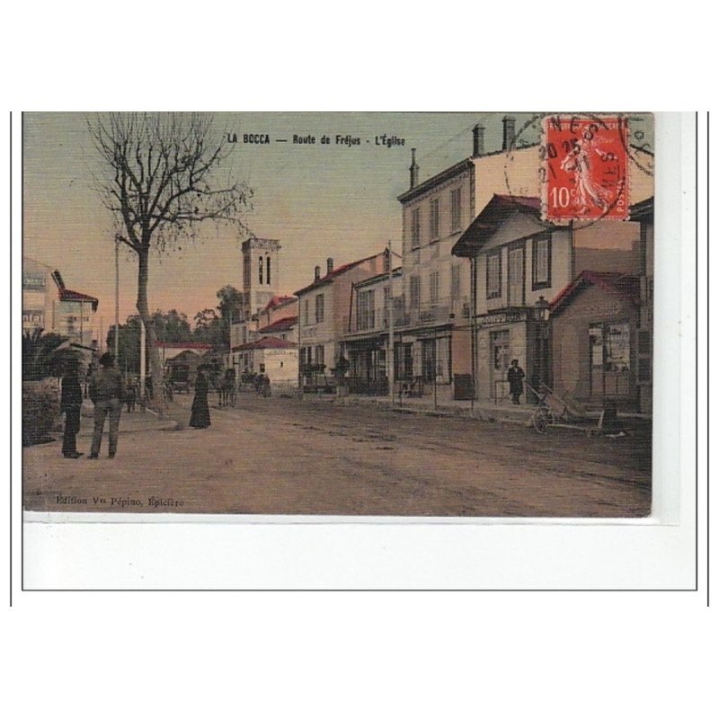 LA BOCCA - Route de Fréjus - l'église - très bon état