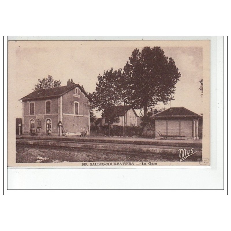SALLES-COURBATIERS - La gare - très bon état