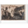 ARLES - CARTE PHOTO - 1930 - La Reine vient à la course de la """"Cocarde d'Or"""" - très bon état