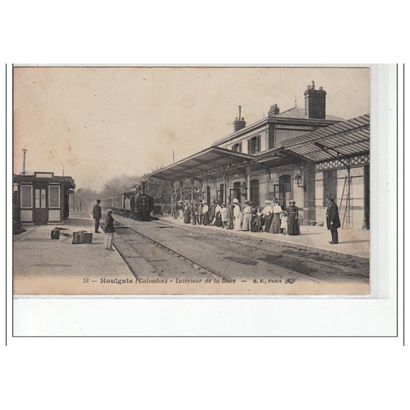 HOULGATE - Intérieur de la Gare - très bon état