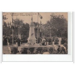 SAINT AUBIN - Inauguration du Monument - L'appel des Morts - très bon état