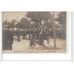 ROCHEFORT - CARTE PHOTO - Revue du 14 Juillet - très bon état