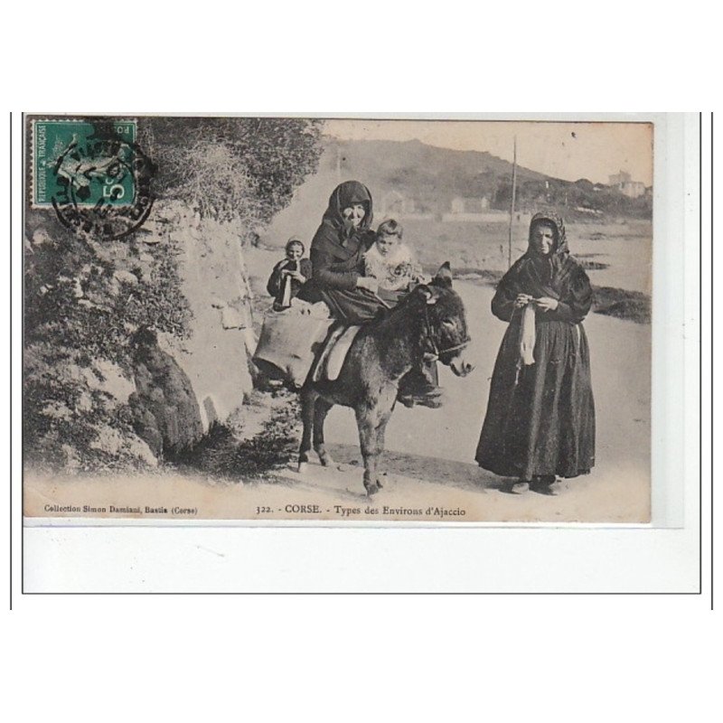 CORSE - Type des environs d'AJACCIO - très bon état