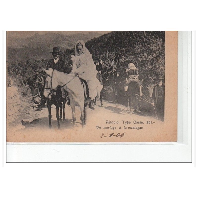 AJACCIO - Un mariage à la montagne - très bon état
