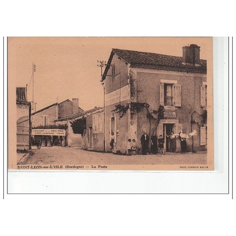 SAINT LEON SUR L'ISLE - La Poste - très bon état