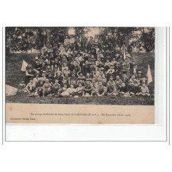 SAINT LOUIS DE LA MULOTIERE - Un groupe de colons de Saint Louis de la Mulotière - en excursion 1908 - très bon état