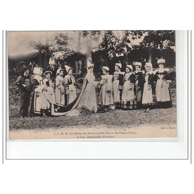 TYPES BRETONS - Les reines des Fleurs de Blé Noir et des Fleurs d'Ajoncs - très bon état