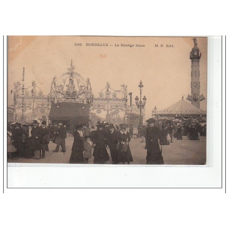 BORDEAUX - Le manège Salon - très bon état