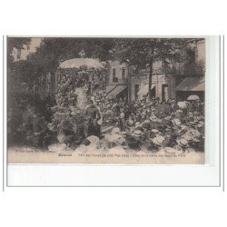 RENNES - Fête des Fleurs 1912 - Char de la Reine des Roses de Paris - très bon état