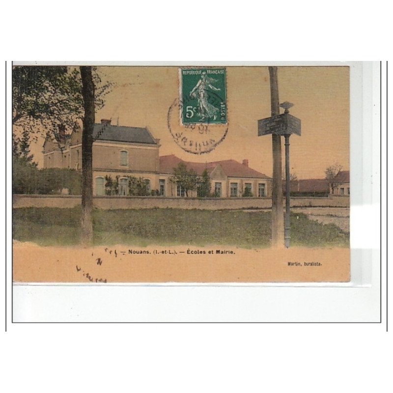 NOUANS - Ecoles et Mairie - très bon état