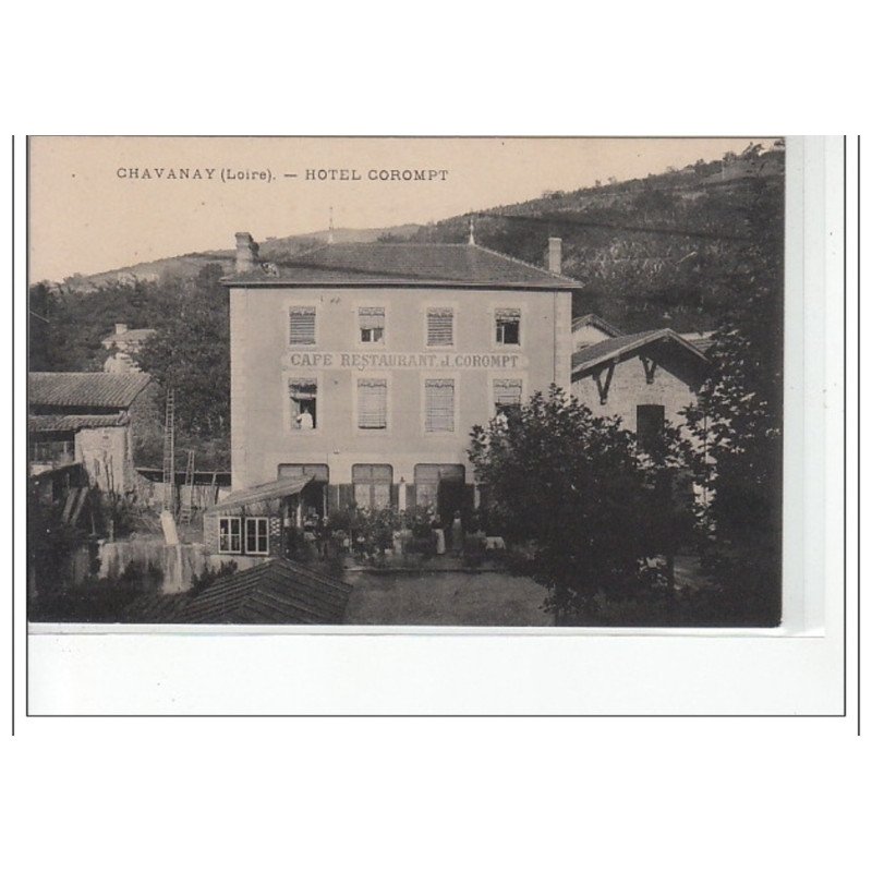 CHAVANAY - Hôtel Corompt - très bon état