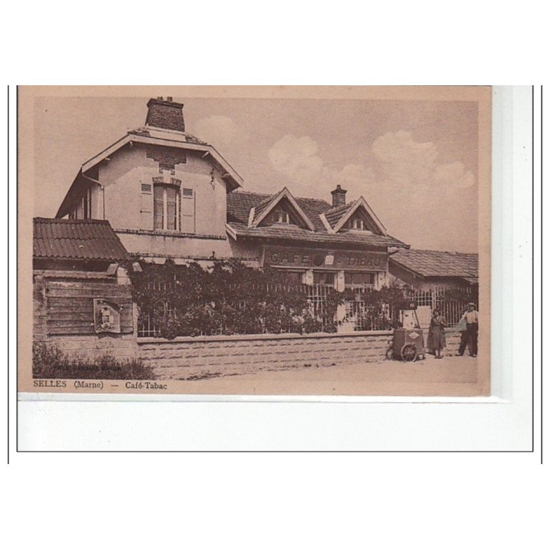 SELLES -  Café-Tabac - très bon état