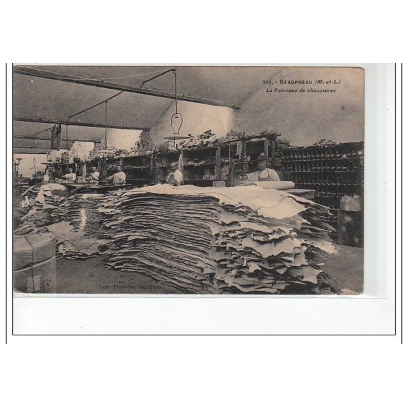 BEAUPRE - La fabrique de chaussures - très bon état