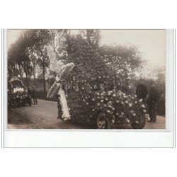 SAINT GERAND LE PUY : carte photo de la fête du Printemps et de la Kermesse vers 1930 - très bon état