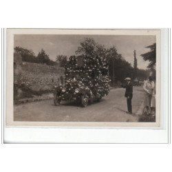 SAINT GERAND LE PUY : carte photo de la fête du Printemps et de la Kermesse vers 1930 - très bon état
