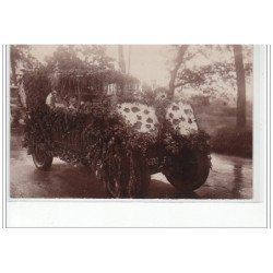 SAINT GERAND LE PUY : carte photo de la fête du Printemps et de la Kermesse vers 1930 - très bon état