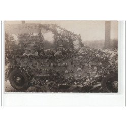 SAINT GERAND LE PUY : carte photo de la fête du Printemps et de la Kermesse vers 1930 - très bon état
