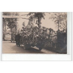 SAINT GERAND LE PUY : carte photo de la fête du Printemps et de la Kermesse vers 1930 - très bon état