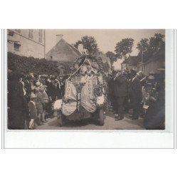 SAINT GERAND LE PUY : carte photo de la fête du Printemps et de la Kermesse vers 1930 - très bon état