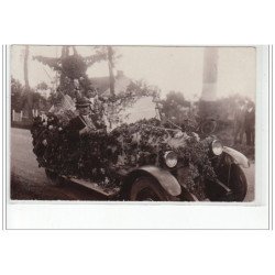 SAINT GERAND LE PUY : carte photo de la fête du Printemps et de la Kermesse vers 1930 - très bon état