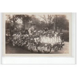 SAINT GERAND LE PUY : carte photo de la fête du Printemps et de la Kermesse vers 1930 - très bon état