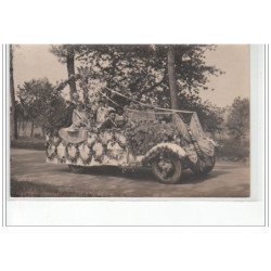 SAINT GERAND LE PUY : carte photo de la fête du Printemps et de la Kermesse vers 1930 - très bon état