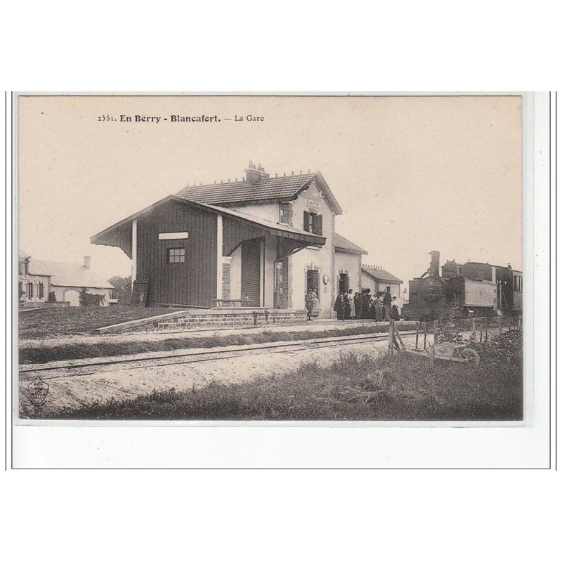 BLANCAFORT : la gare - très bon état