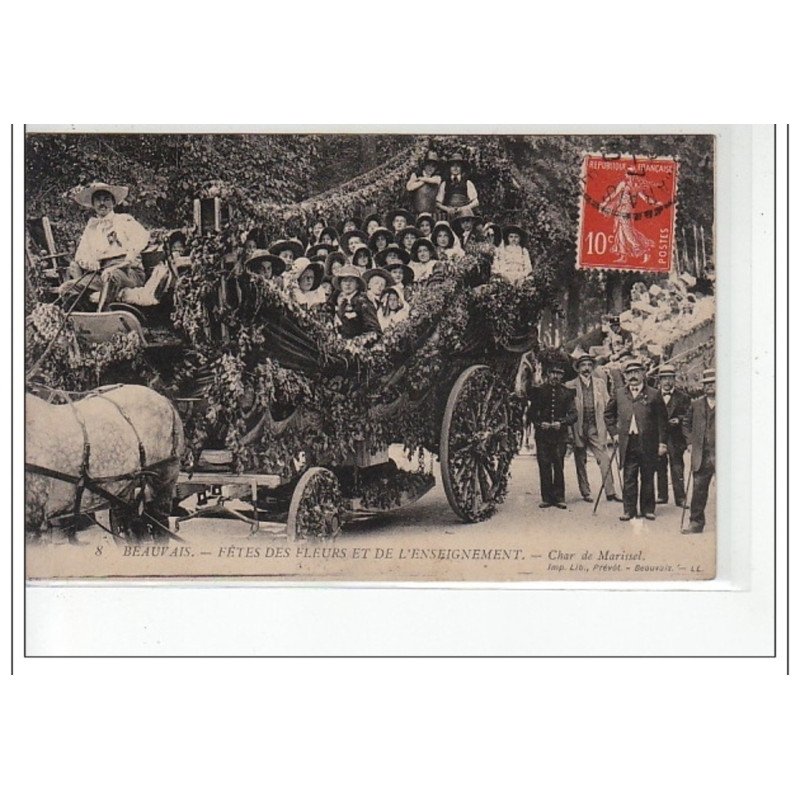 BEAUVAIS - Fête des Fleurs et de l'Enseignement - très bon état BEAUVAIS - Fête des Fleurs et de l'Enseignement - très bon état
