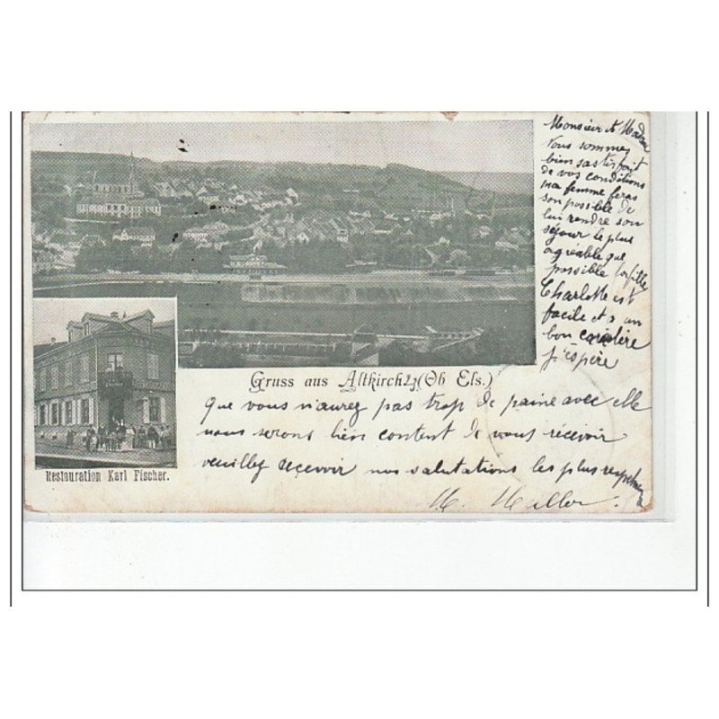 ALTKIRCH - Gruss aus Altkirch - très bon état