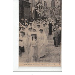 GRAY - Fêtes du Couronnement - 16 Mai 1909 - le choeur de chant - très bon état