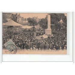 LOUHANS - Inauguration du Monument des Combattants de 1870-71 - très bon état