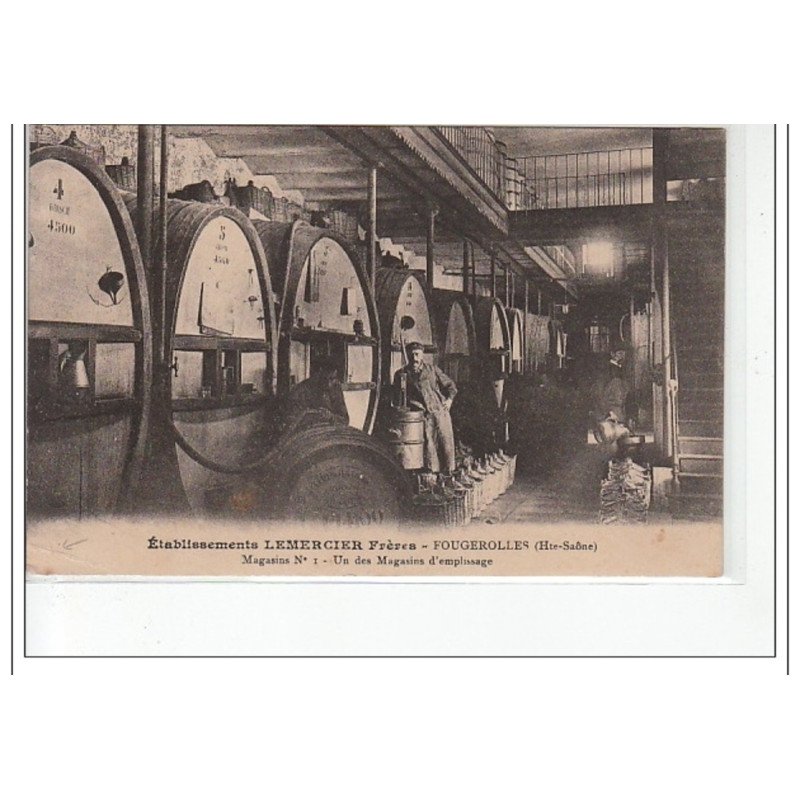 FOUGEROLLES - Ets Lemercier Frères - Magasins n°1 - Un des magasins d'emplissage - état