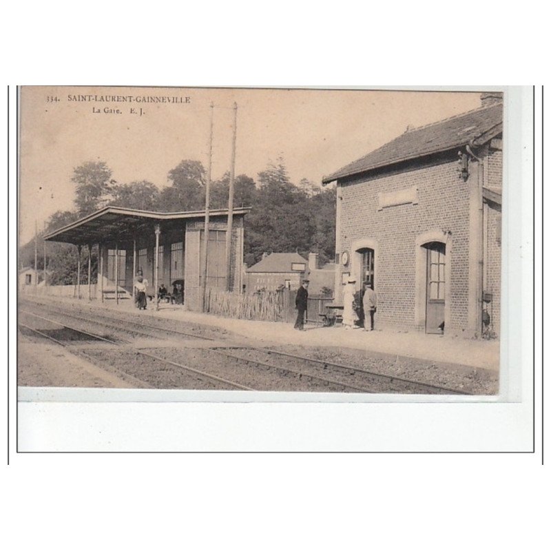 SAINT LAURENT GAINNEVILLE - La gare - très bon état