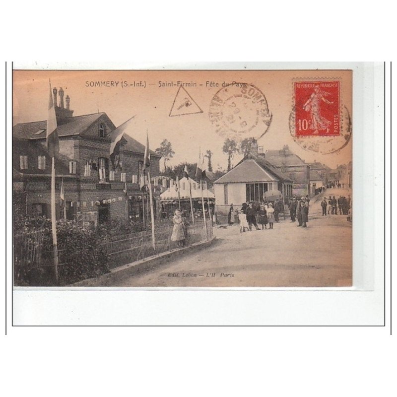 SOMMERY - Saint-Firmin - Fête du pays - très bon état