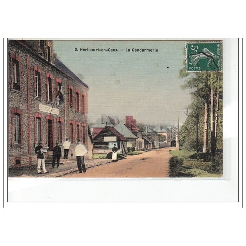 HERICOURT EN CAUX - La Gendarmerie - très bon état