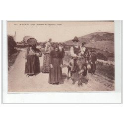 LA CORSE : une caravane de paysans Corses - très bon état