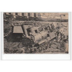 déraillement d'un train entre Pontivy et Saint Brieuc à Ploeuc-l'Hermitage en 1908