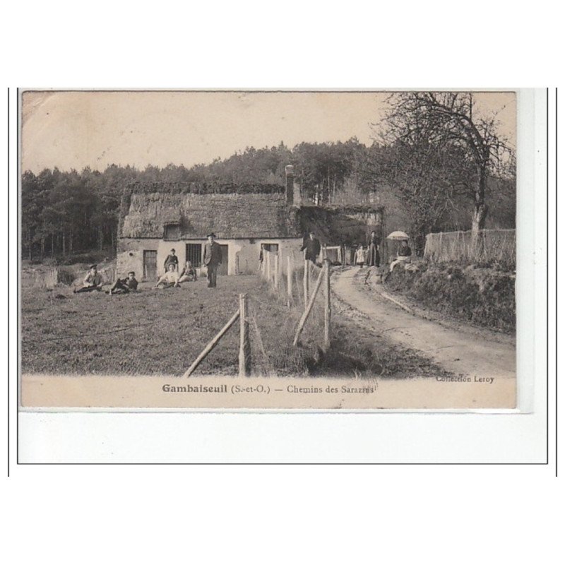 GAMBAISEUIL - Chemin des Sarazins - très bon état