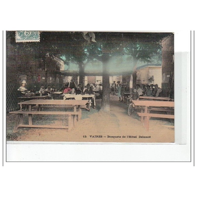 VAIRES - Bosquets de l'hôtel Delanoë - très bon état