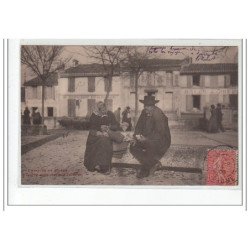 Série CROQUIS DE FOIRE - """"O cout'ra moins cher qu'à l'auberge"""" - très bon état