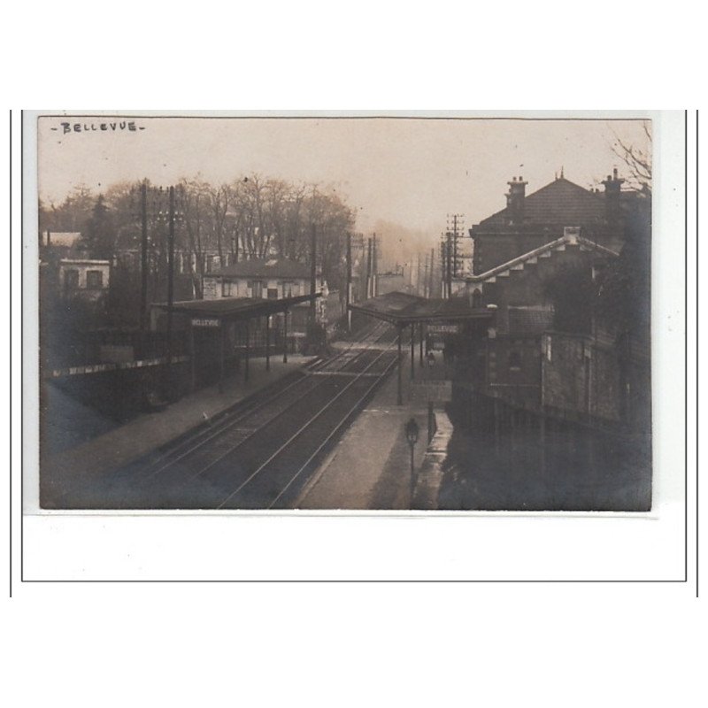BELLEVUE - CARTE PHOTO -  très bon état