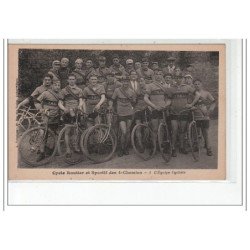 AUBERVILLIERS - CYCLISME - Cycle Routier et Sportif des 4-Chemins - l'équipe cycliste -  très bon état