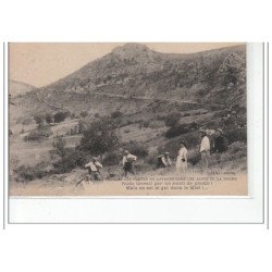 GRAND-SERRE - La récolte des Fleurs de Lavande - """"Rude travail par un soleil de plomb"""" - très bon état