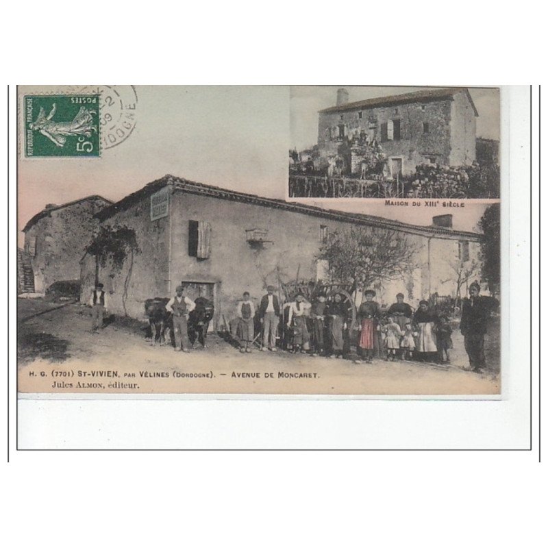 SAINT VIVIEN par VELINES - Avenue de Moncaret  - très bon état