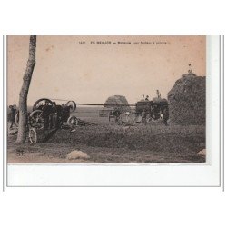 EN BEAUCE - Batteuse avec moteur à pétrole - très bon état