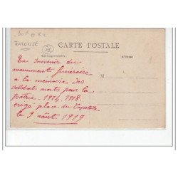 TOULOUSE - Monument aux Morts - très bon état
